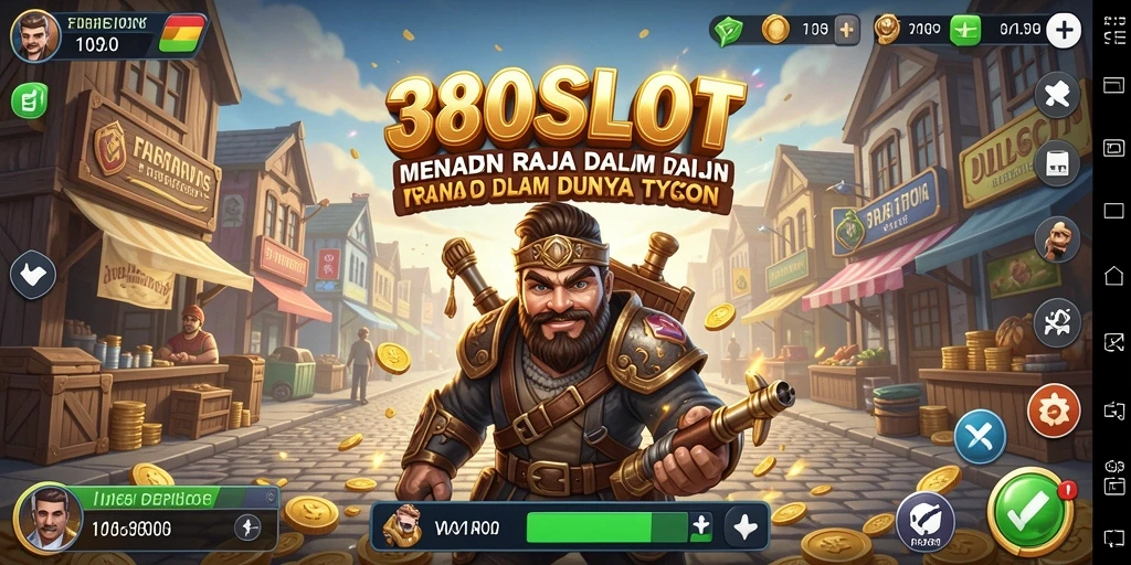Tampilkan gameplay mendebarkan 380SLOT dengan berbagai slot.