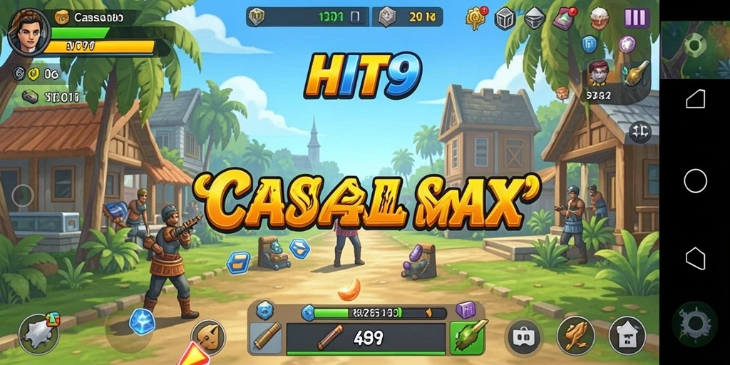 Tampilan menarik dalam gameplay Casual HIT9 yang seru.