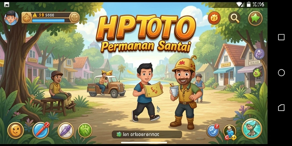 Tampilan gameplay HPTOTO yang seru dan menarik.
