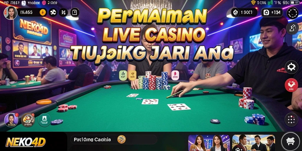 Gameplay NEKO4D yang mendebarkan dalam suasana Live Casino.