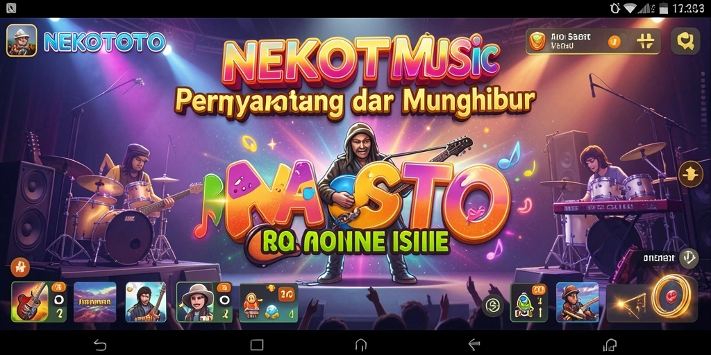 Tampilan gameplay <strong>NEKOTOTO</strong> yang seru dan menarik perhatian.