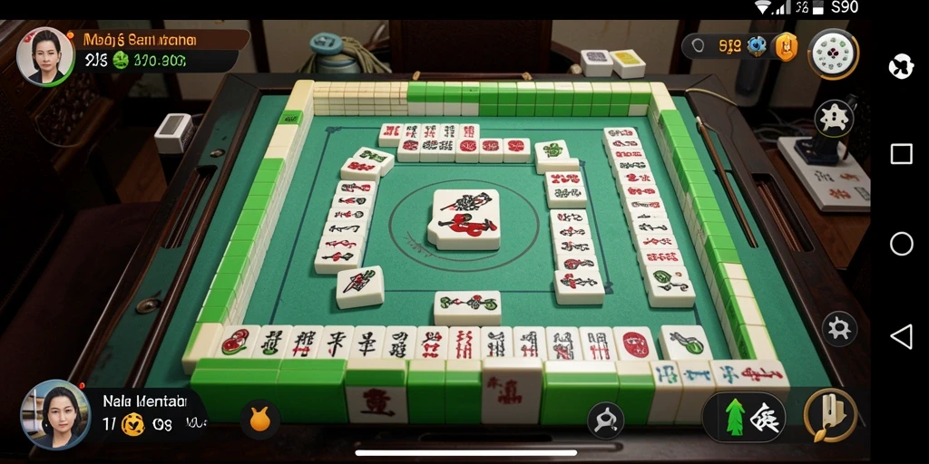 Tampilan gameplay S80 dengan elemen Mahjong yang menarik.