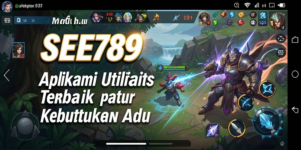 Tampilan antarmuka intuitif aplikasi Utility SEE789.