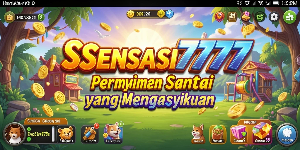 Tampilan menarik dari gameplay SENSASI777 yang mengasyikkan.