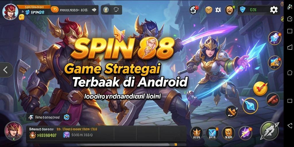 Tampilan menarik dari gameplay SPIN88 yang mendebarkan.