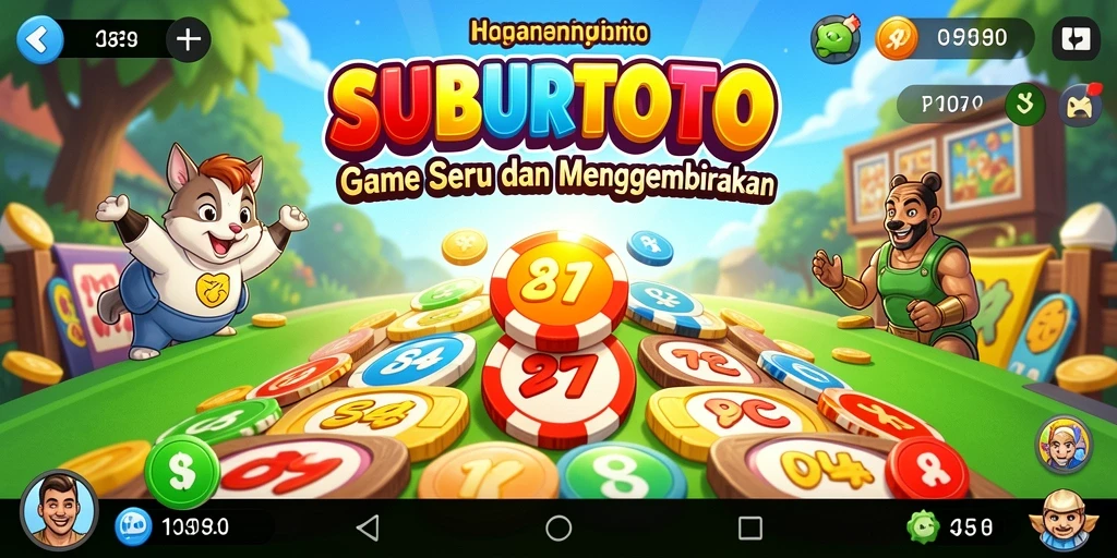 Tampilan gameplay seru SUBURTOTO Bingo