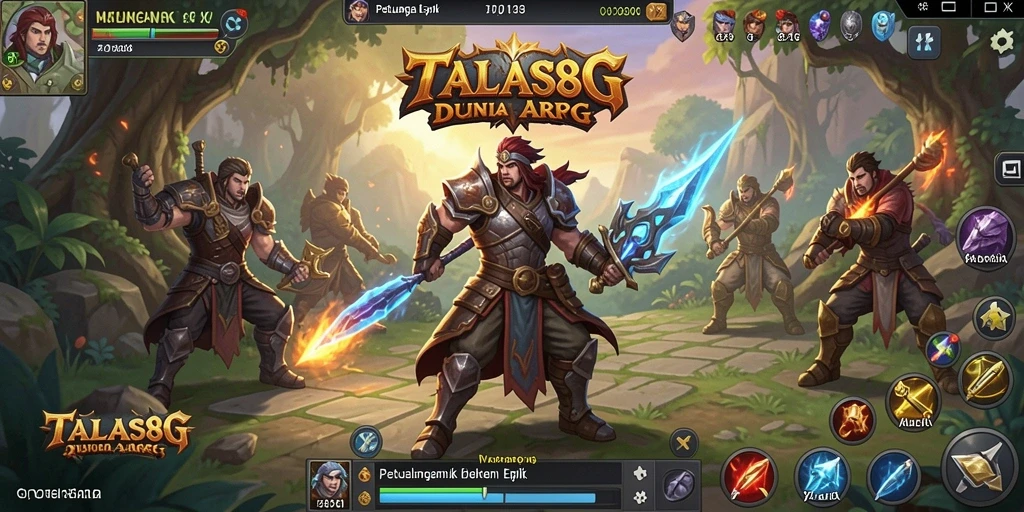 TALAS89, layar penuh aksi dalam pertempuran ARPG yang seru dan menegangkan.